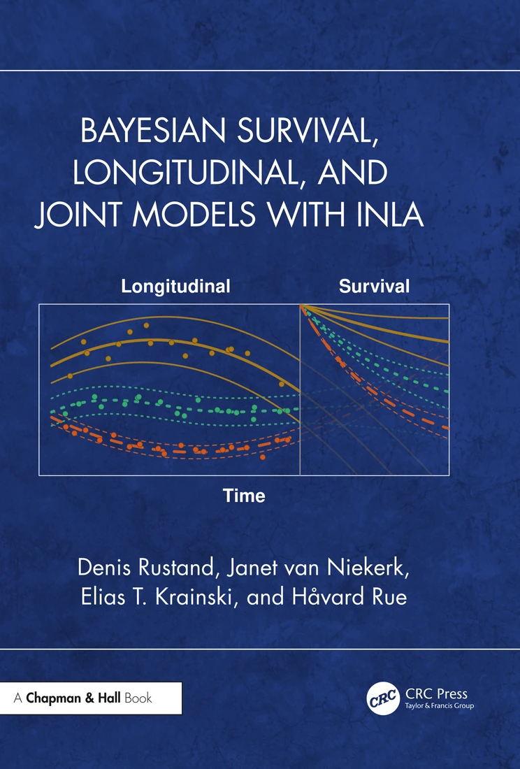 Cover of Bayesian Survival, Longitudinal, and Joint Models with INLA